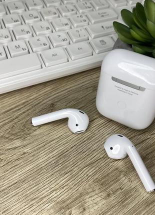 Навушники airpods 2 bluetooth, аірподс для ios та android8 фото