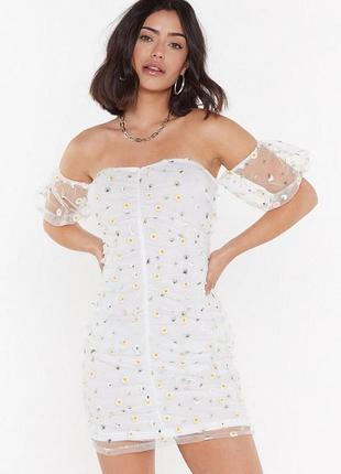 Невероятное платье в цветы nasty gal