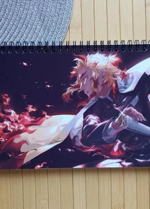 Скетчбук клинок рассекающий демонов kimetsu no yaiba клинок который уничтожает демоны 18415