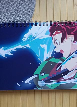 Скетчбук клинок рассекающий демонов kimetsu no yaiba клинок который уничтожает демоны 18419
