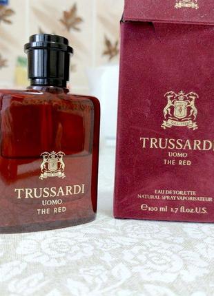 Распив trussardi uomo the red💥оригинал затест аромата