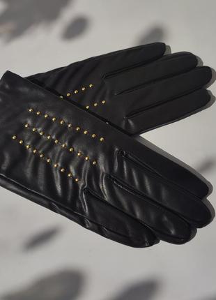 Брендовые женские варежки zara перчатки зара новые черного цвета