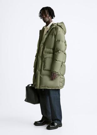 Пуховик zara