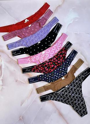 Набор трусиков victoria’s secret/pink