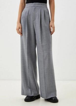 Широкие классические брюки zara