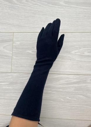 Длинные шерстяные перчатки размеры:6.5; 7; 7.5; 8.
