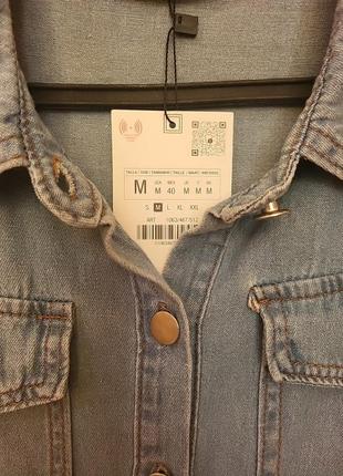 Новое платье zara/коттон/