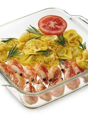 Лоток д/запікання квадратний 1,6л,254х210х55мм.color s7286 тм simax