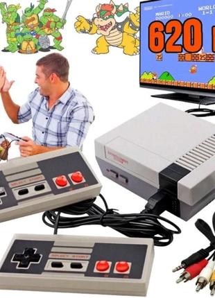 Игровая приставка entertainment system mini game anniversary edition денди 620 игр