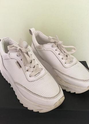 Кожаные туфли/ сникерсы девочке турция р.32