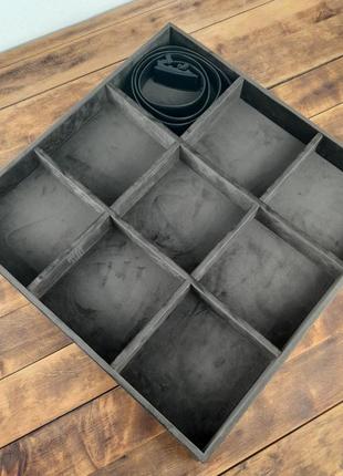 Модуль wooden organizer для ремней