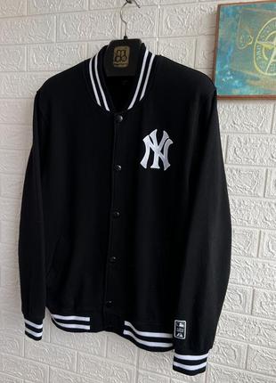 Бомбер majestic new york yankees ny рхл куртка - кофта2 фото