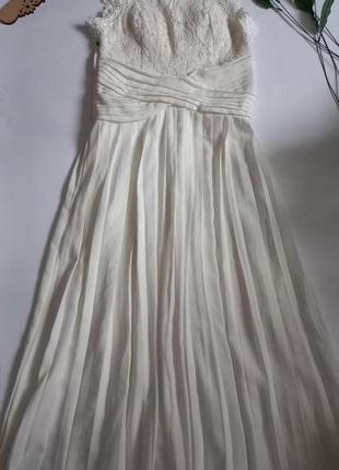 Весільна сукня довга   44  розмір нова9 фото