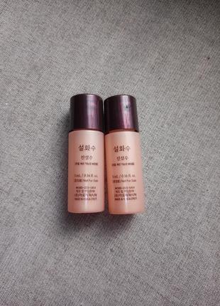 Удосконалювальна вода для обличчя sulwhasoo timetreasure renovating water ex 5 мл2 фото