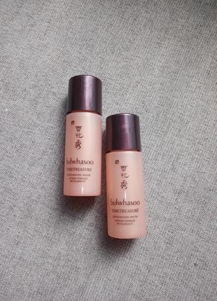 Удосконалювальна вода для обличчя sulwhasoo timetreasure renovating water ex 5 мл4 фото