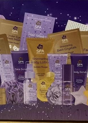 Календарь адвент spa косметики