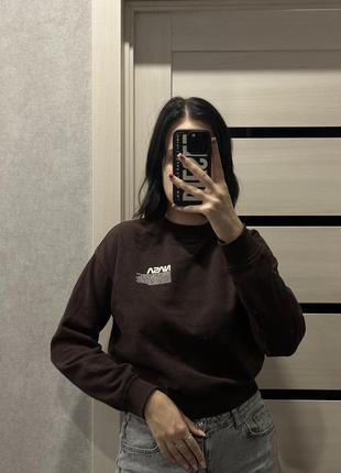Женский свитшот с длинным рукавом nasa divided h&m