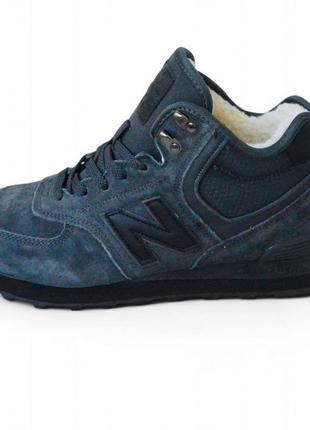 New balance 574 кросівки чоловічі нью беленс кроссовки мужские мех зима кроссовки з хутром