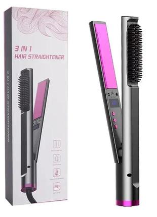 Выпрямитель для волос 3в1 hair straightener утюжок плойка щипцы для выпрямления волос