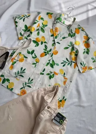 Лляна сорочка від zara