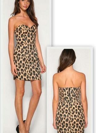 Платье леопардовое, платье, платье леопардовый принт5 фото