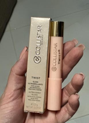 Collistar twist balm блиск бальзам для губ