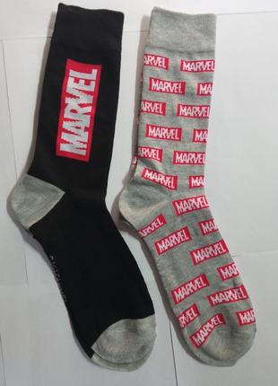 2 пари! набір! шкарпетки marvel англія розмір: 42/46 бавовняні