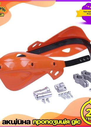 Захист рук універсальна армована помаранчева рукавиці для робіт з металом та будівництва ku-22