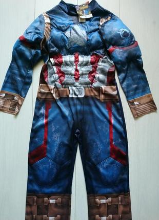 Карнавальный костюм капитана америка marvel captain america 7-8 лет