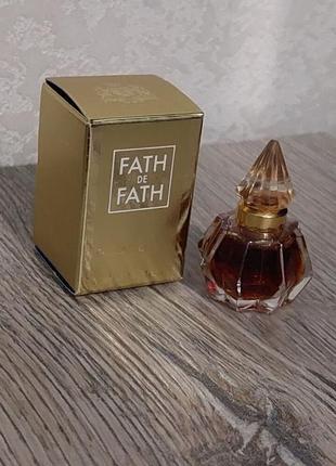 Fath de fath by jacques fath, edt, оригинал, винтаж, редкость, миниатюрка, vintage