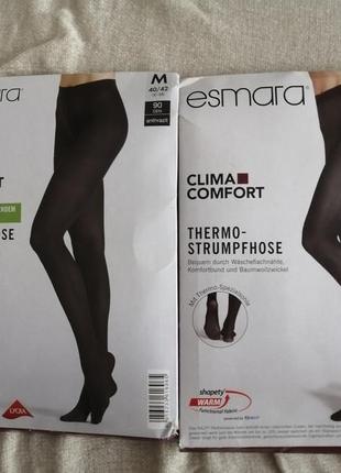 Термо колготи колготки 60 den esmara