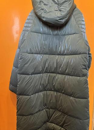 Курточка пуховик хакі армані