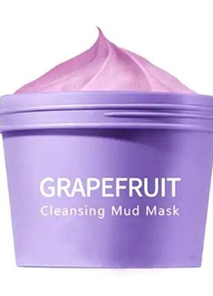 Очищающая грязевая маска для лица с экстрактом грейпфрута 
sersanlove grapefruit cleansing mud mask, 100 г2 фото
