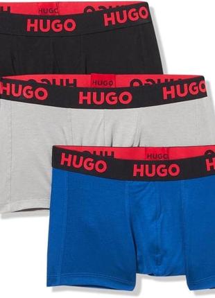 Набор трусов hugo (3 шт) boxer/trunks