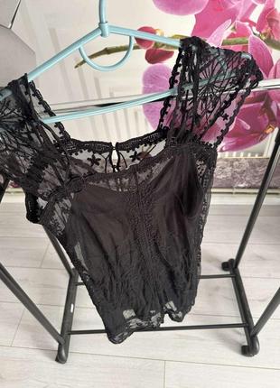 Чорне плаття zara розмір л(реально на с/м)4 фото