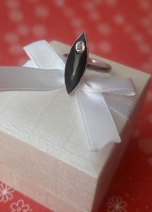 Каблучка гарна 17 розм мельхіор