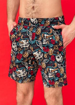Шорти чоловічі пляжні з принтами