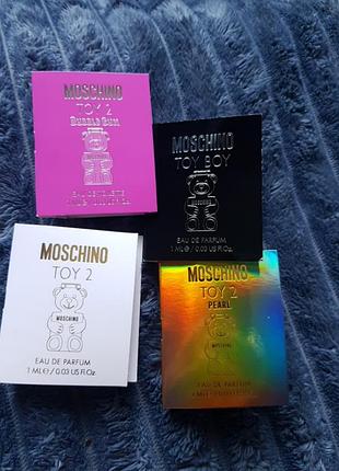 Пробники moschino цена набора 4шт
