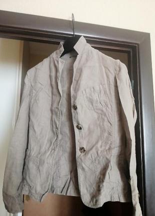 Жакет льняний оригінал benetton