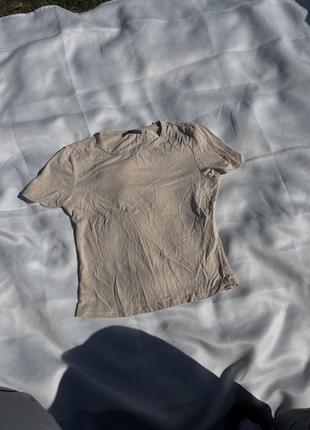 Футболка в обтяжку zara