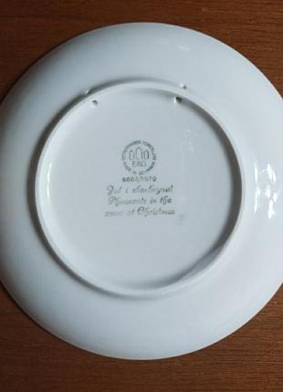 Коллекционные фарфоровые тарелки royal copenhagen, denmark,