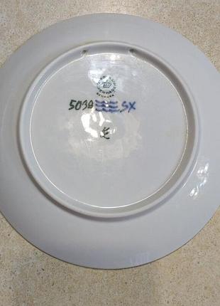 Коллекционные фарфоровые тарелки royal copenhagen, denmark,