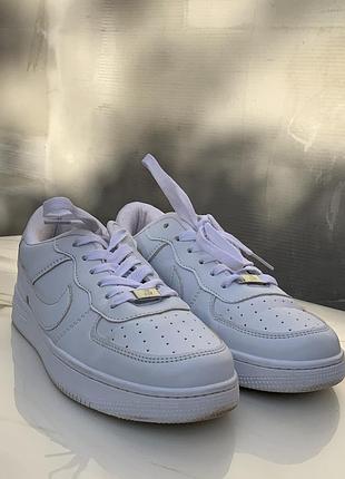 Кроссовки кеды белые nike air max