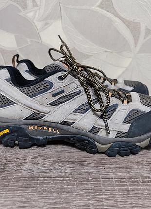 Чоловічі трекінгові черевики, кросівки merrell moab 2 gore-tex size 44/28