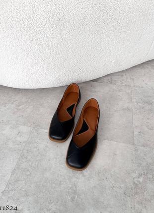 Женские балетки из натуральной кожи 11824 =na