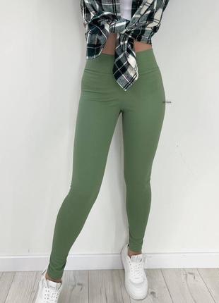 Лосины рубчик 50-52 размеров. 026087