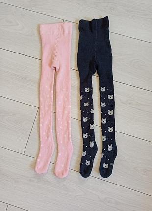 Махровые колготы на 2 года