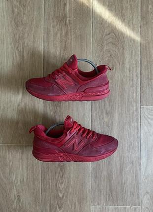 Кроссовки Meias New Balance Run Lightweight Crew preto azul branco 3 pares