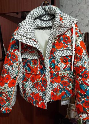 Пуховик на утином пуху.