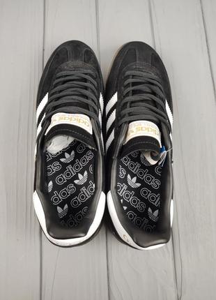 Кроссовки adidas handball spezial black white10 фото